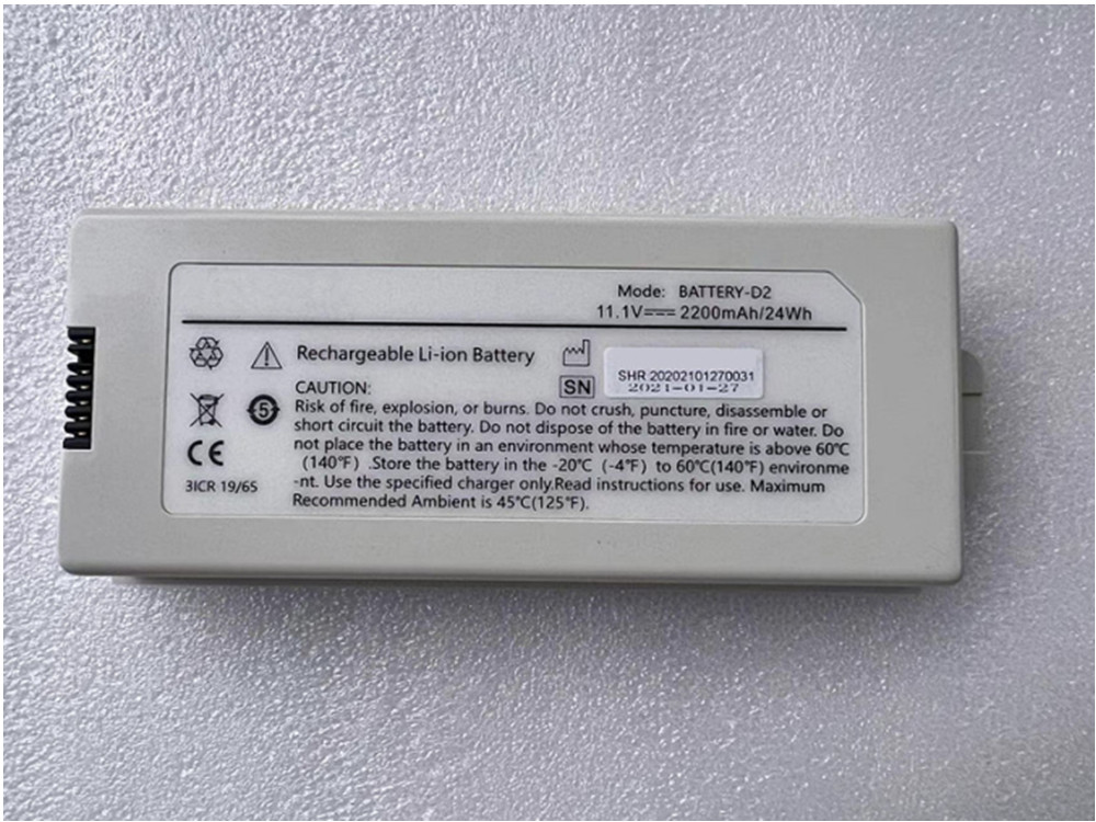 BATTERY-D2 CMLI1X3N002B 022-000108-00